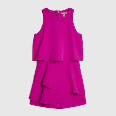 Pink Frill Layer Playsuit