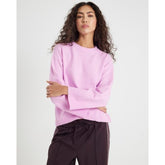 Pink Knitted Crew Neck Jumper