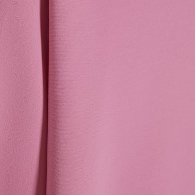 Pink Long Sleeve Batwing Top