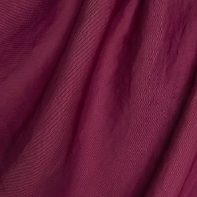 Pink Satin Cowl Neck Tank Top