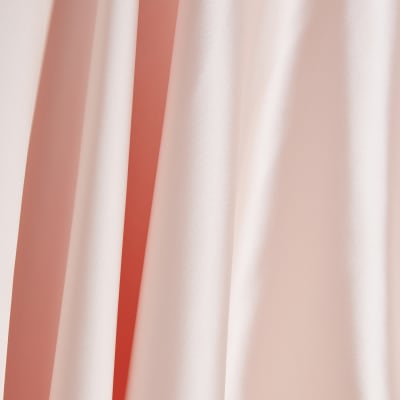 Pink Satin Waterfall Cape