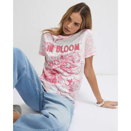 Pink Short Sleeve In Bloom T-shirt