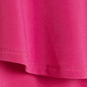 Pink Sleeveless Scarf Neck Bandeau Top