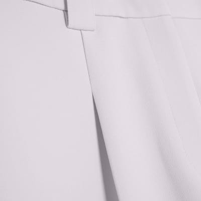 Pink Tapered Straight Leg Trousers