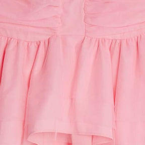 Pink Tulle Bandeau Top