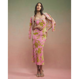 Pink Year Zero Floral Embellished Slip Dress