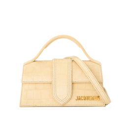 Plain Leather Le Bambino Crossbody Bag