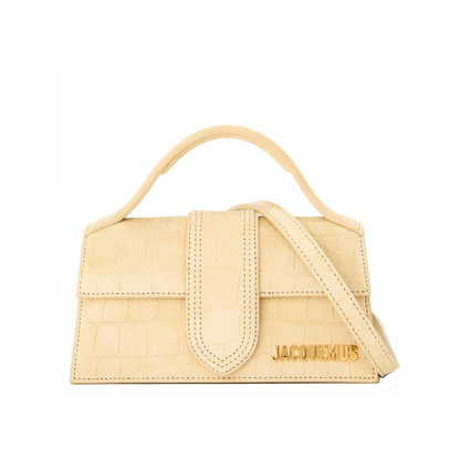 Plain Leather Le Bambino Crossbody Bag