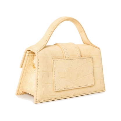 Plain Leather Le Bambino Crossbody Bag