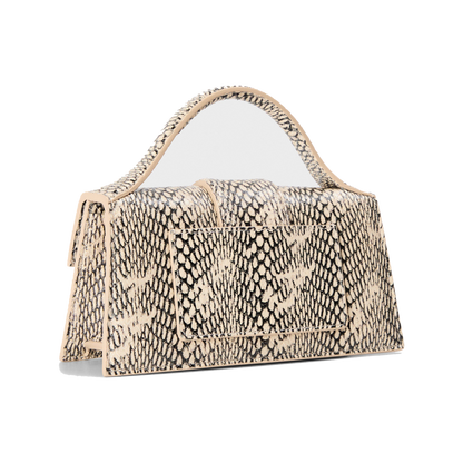 Plain Leather Le Bambino Crossbody Bag