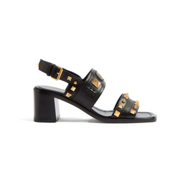 Plaster Caster leather sandals