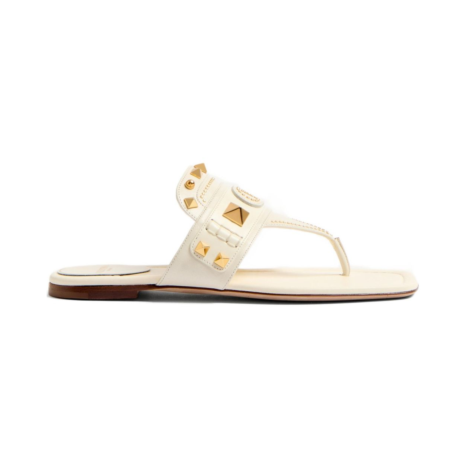 Plaster Caster leather sandals