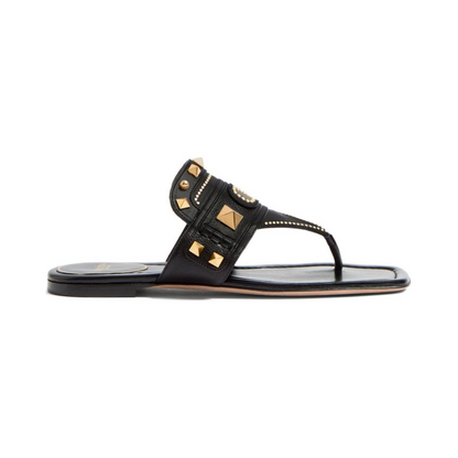 Plaster Caster leather sandals