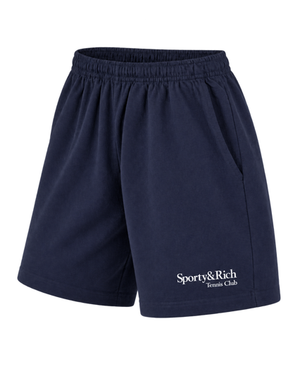Play Tennis Gym Short - Navy/White