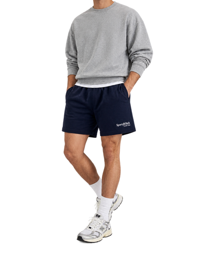Play Tennis Gym Short - Navy/White