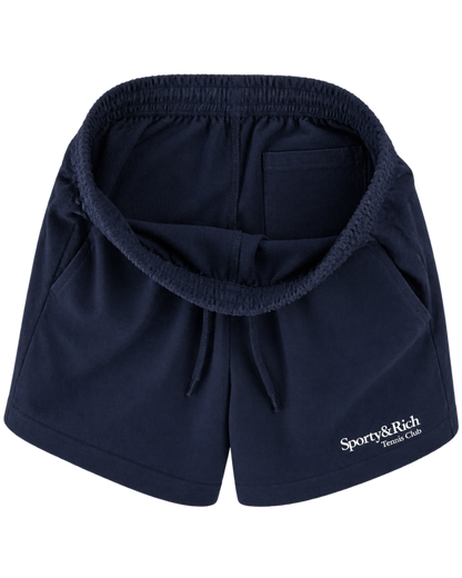 Play Tennis Gym Short - Navy/White