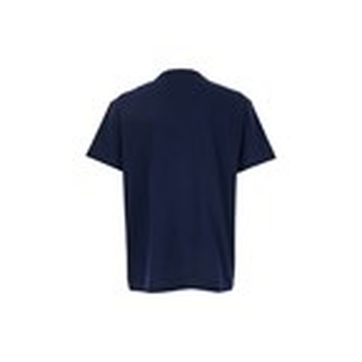 Polo ralph lauren Blue Crewneck T-Shirt with Logo Print on the Front in Cotton Man
