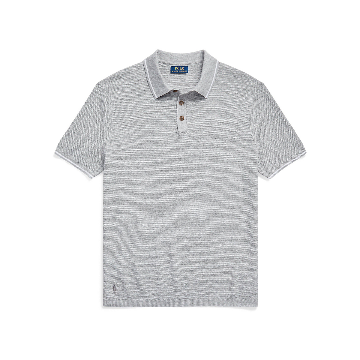 Cotton Linen Polo Shirt