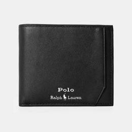 Men's Smooth Leather Billfold Wallet