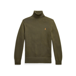 Shaker Knit Turtle Neck Jumper
