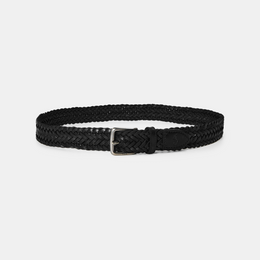 Smooth Leather Weave Belt