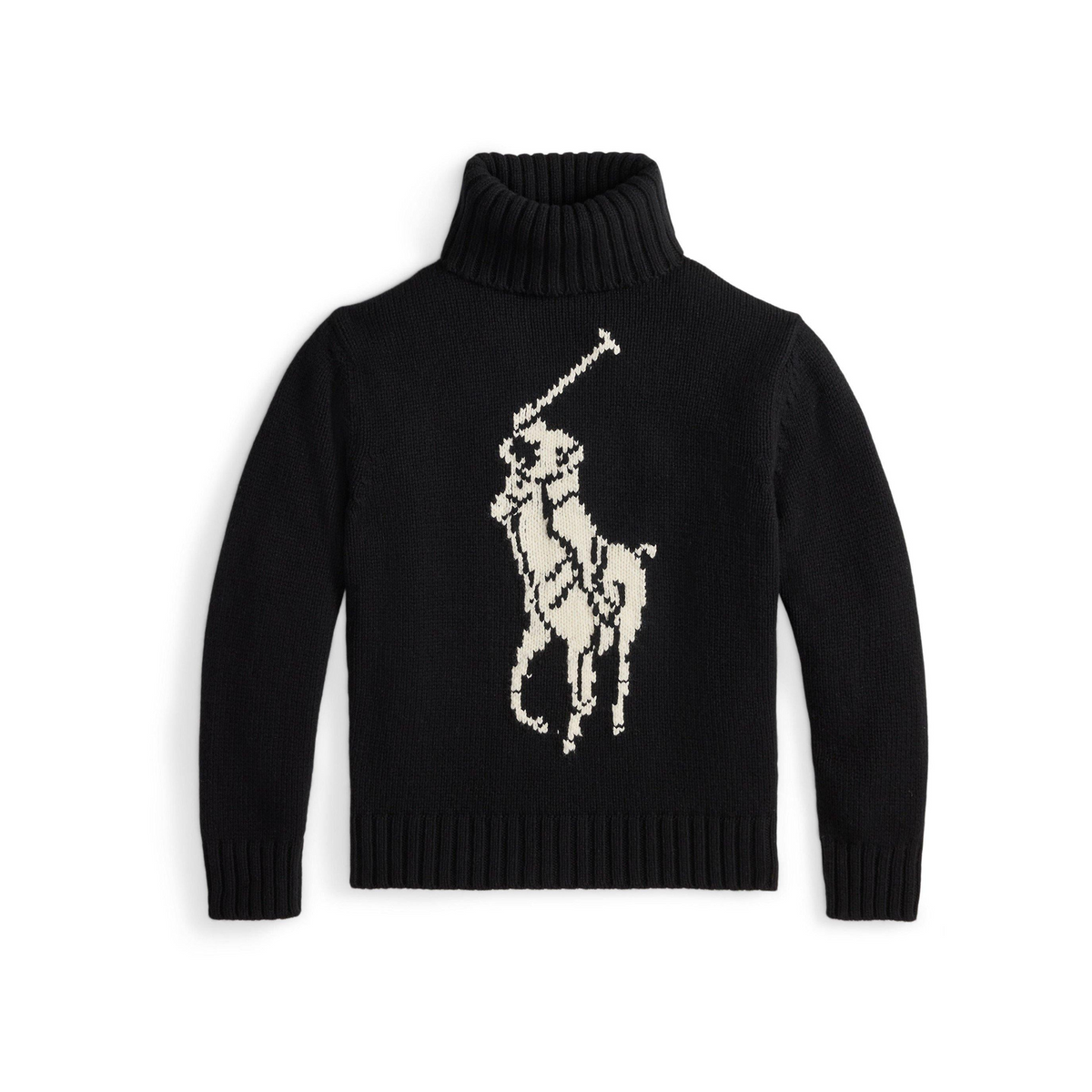 Pony Knitted Crew Neck Jumper