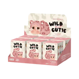 Pop Mart CRYBABY Wild but Cutie Series Vinyl Plush Pendant Sealed Case (6 Blind Box)
