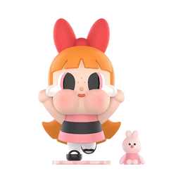 Pop Mart CRYBABY x Powerpuff Girls Series Blossom Figure