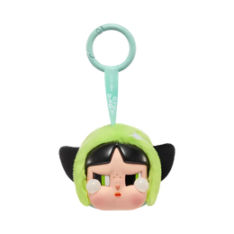 Pop Mart CRYBABY x Powerpuff Girls Series Buttercup Vinyl Face Plush