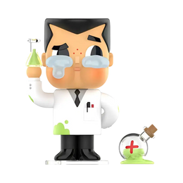 Pop Mart CRYBABY x Powerpuff Girls Series Professor Utonium Figure