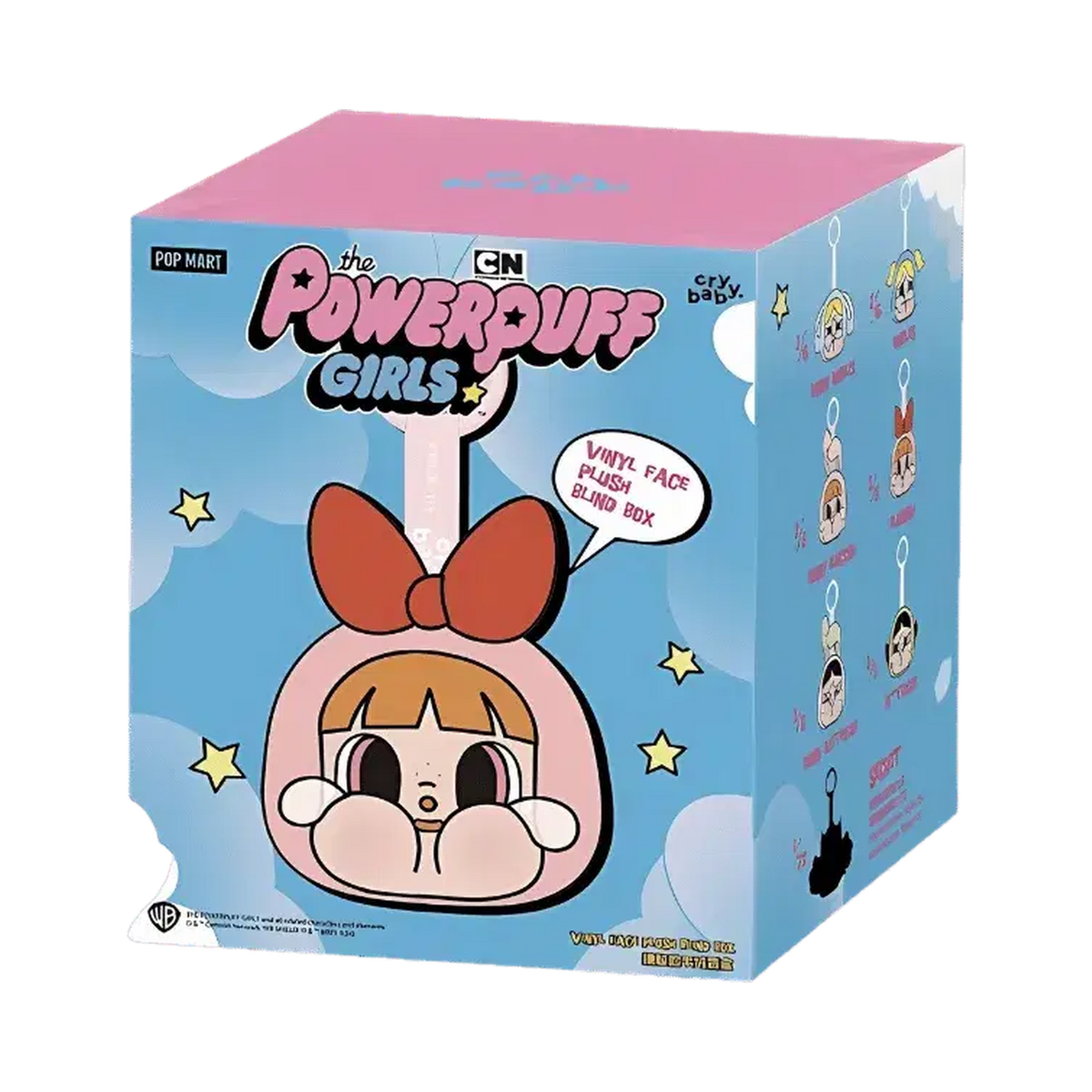 Pop Mart CryBaby x Powerpuff Girls Series Vinyl Face Plush Blind Box