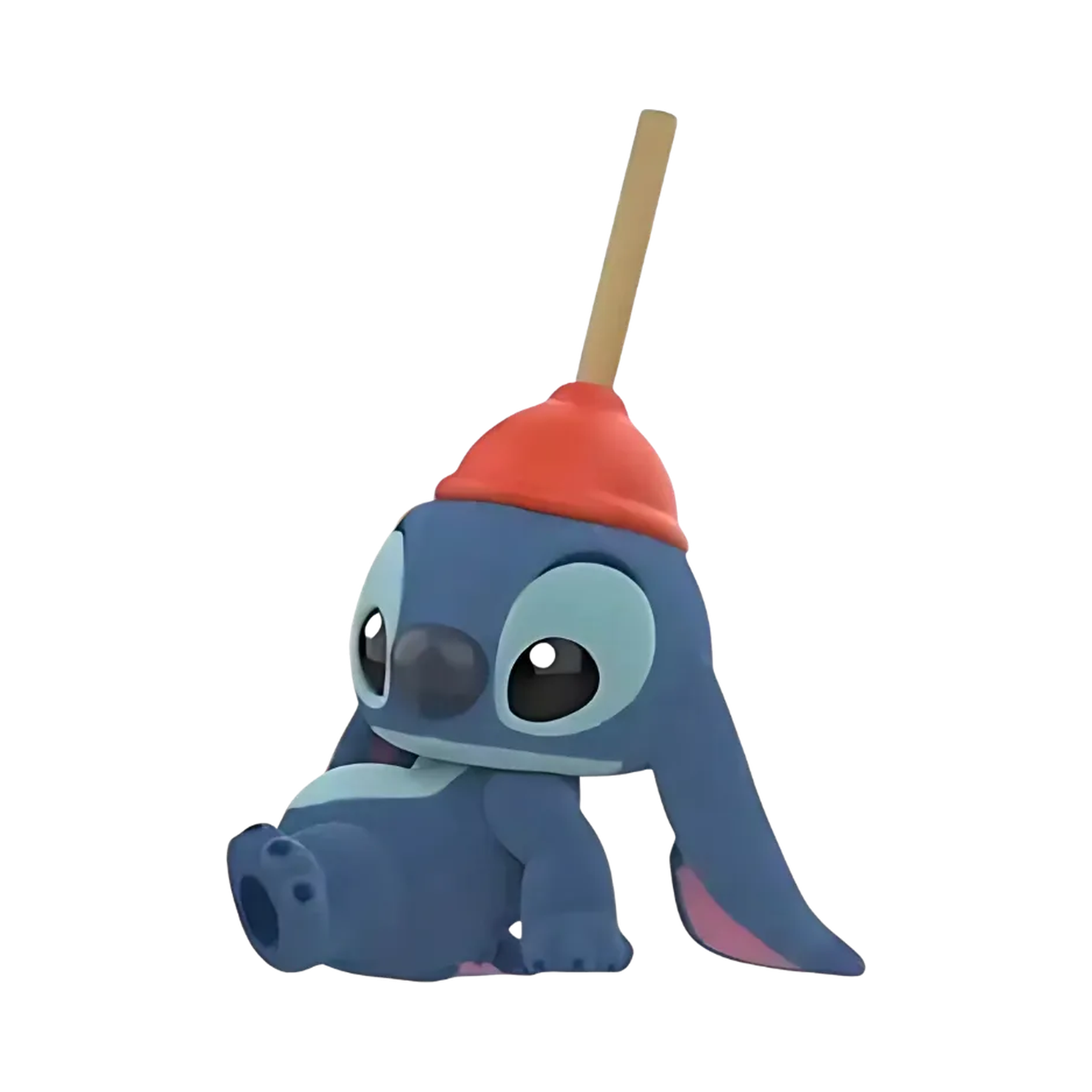Pop Mart Disney Stitch Little Emotions Series Head's Spinning Figure