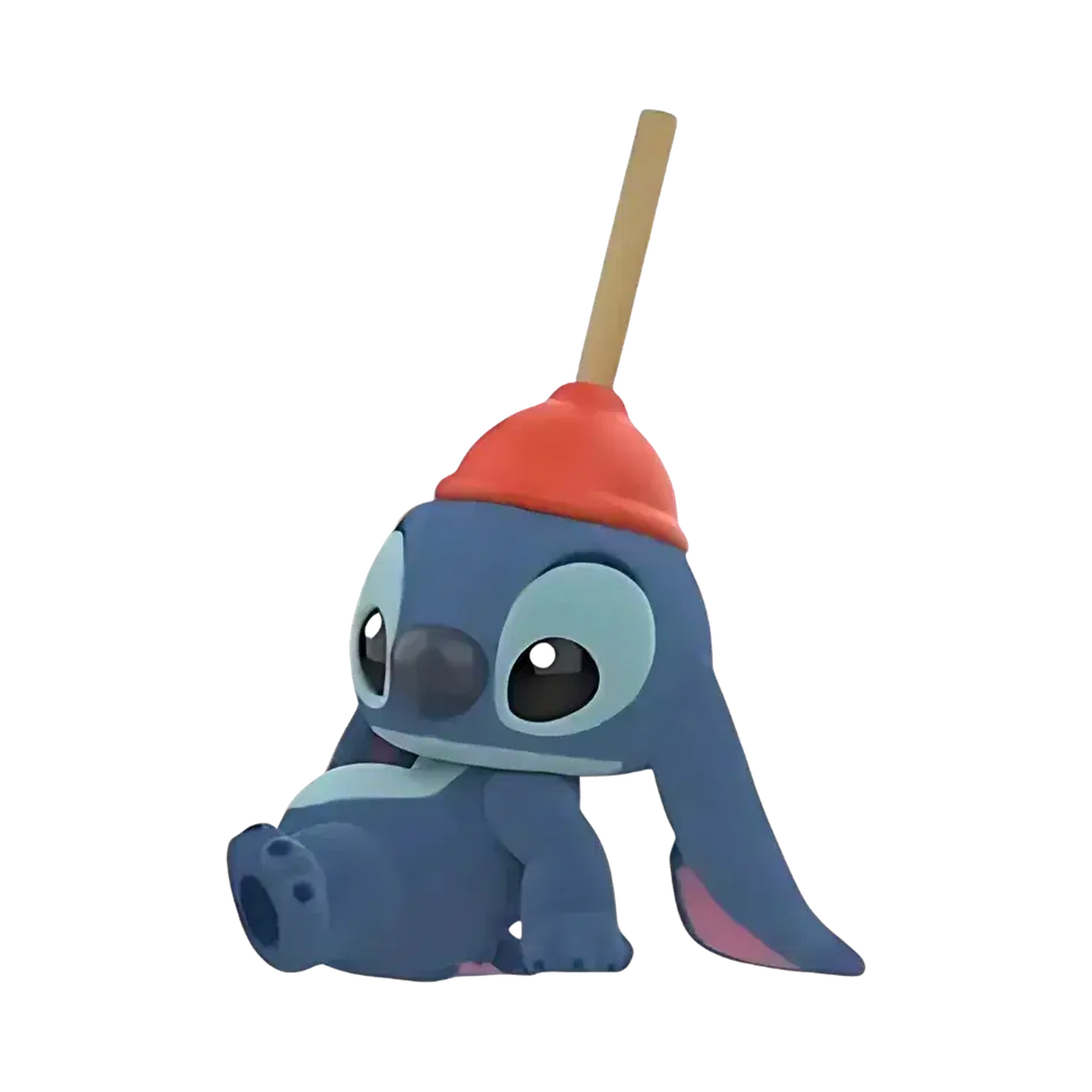 Pop Mart Disney Stitch Little Emotions Series Head's Spinning Figure