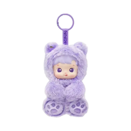 Pop Mart HACIPUPU Gummy Bear Series Vinyl Grape Flavor Plush Pendant
