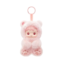 Pop Mart HACIPUPU Gummy Bear Series Vinyl Peach Flavor Plush Pendant