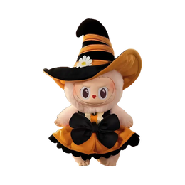Pop Mart Labubu Magic of Pumpkin Mokoko (Pop Land Exclusive) Vinyl Plush Pendant