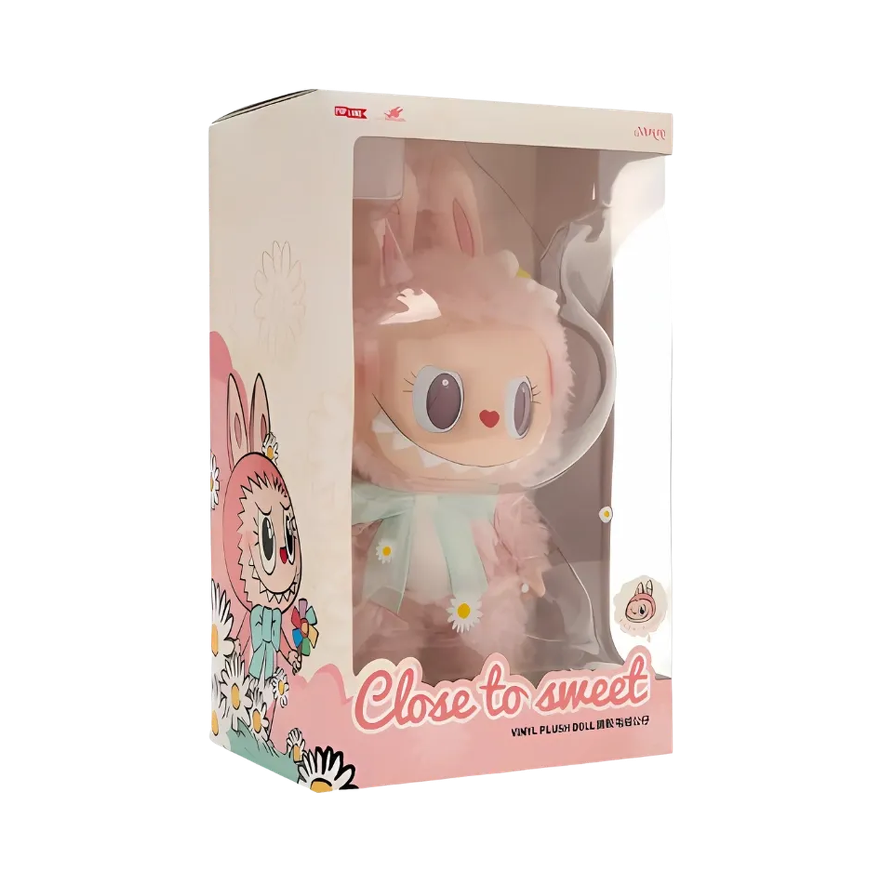 Pop Mart Labubu Mokoko Close to Sweet Vinyl Plush Doll