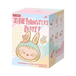 Pop Mart Labubu The Monster Party Series Reversible Plush Doll Blind Box