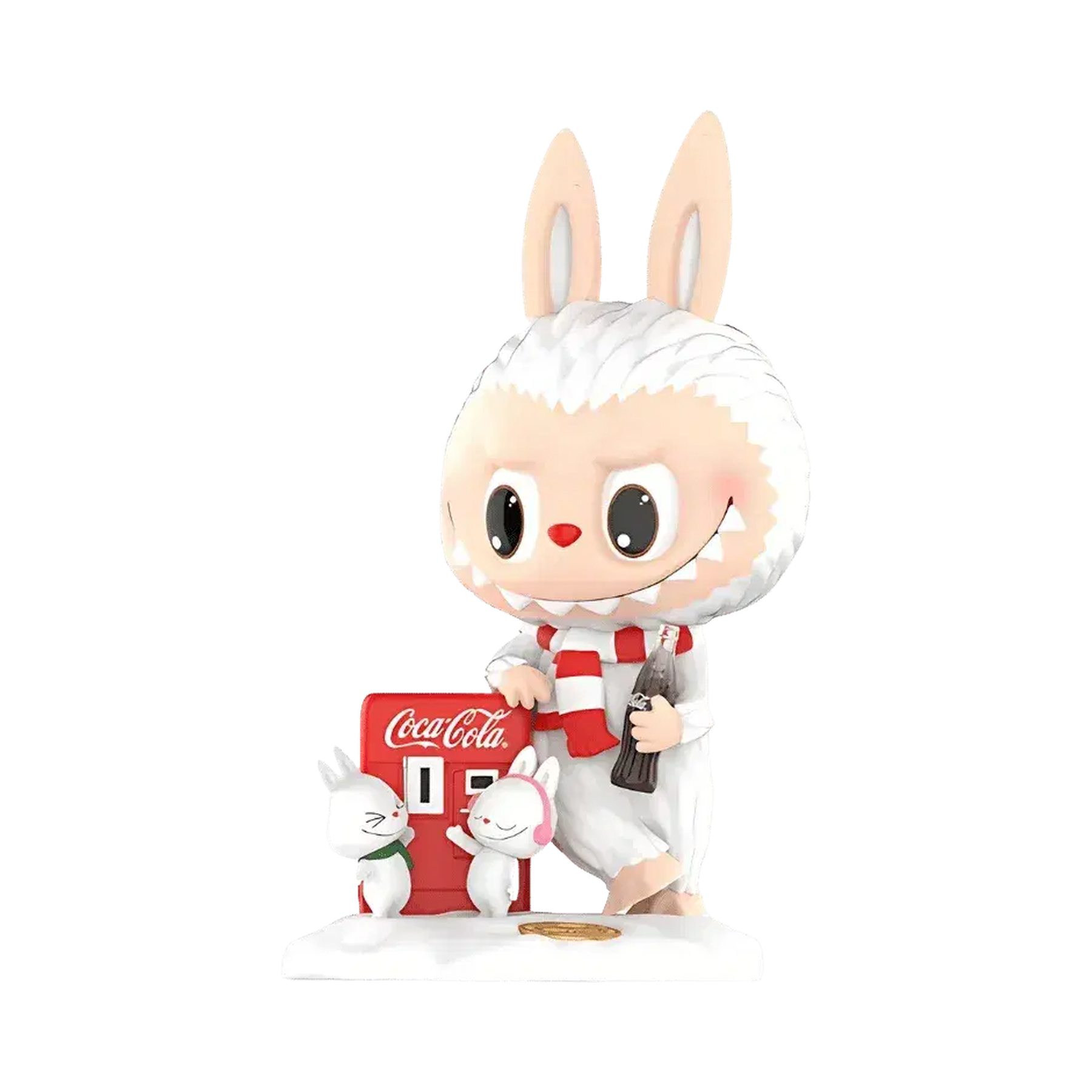 Pop Mart Labubu The Monsters Coca-Cola Series Little Snowman Figure