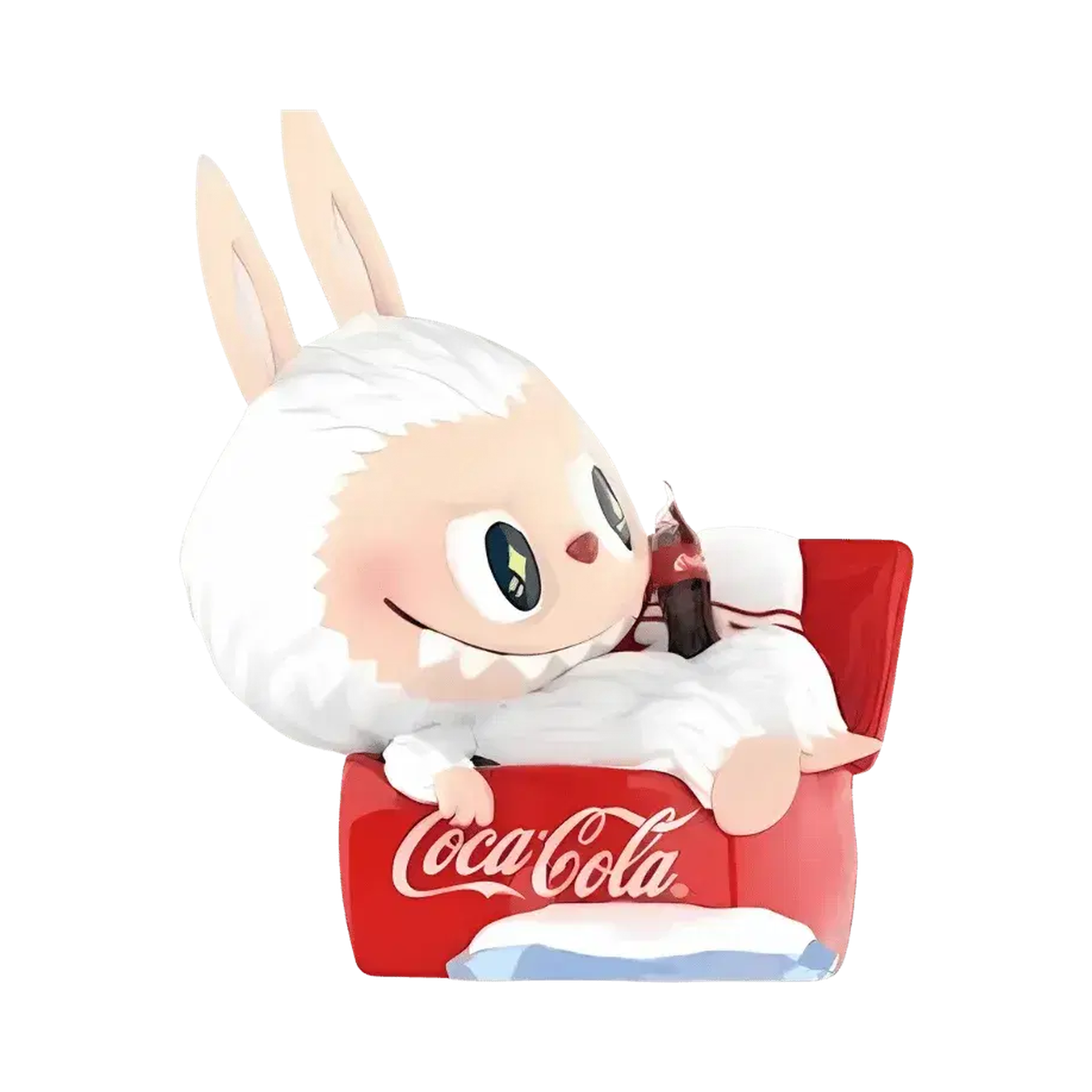 Pop Mart Labubu The Monsters Coca-Cola Series Special Sofa Figure
