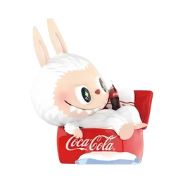 Pop Mart Labubu The Monsters Coca-Cola Series Special Sofa Figure
