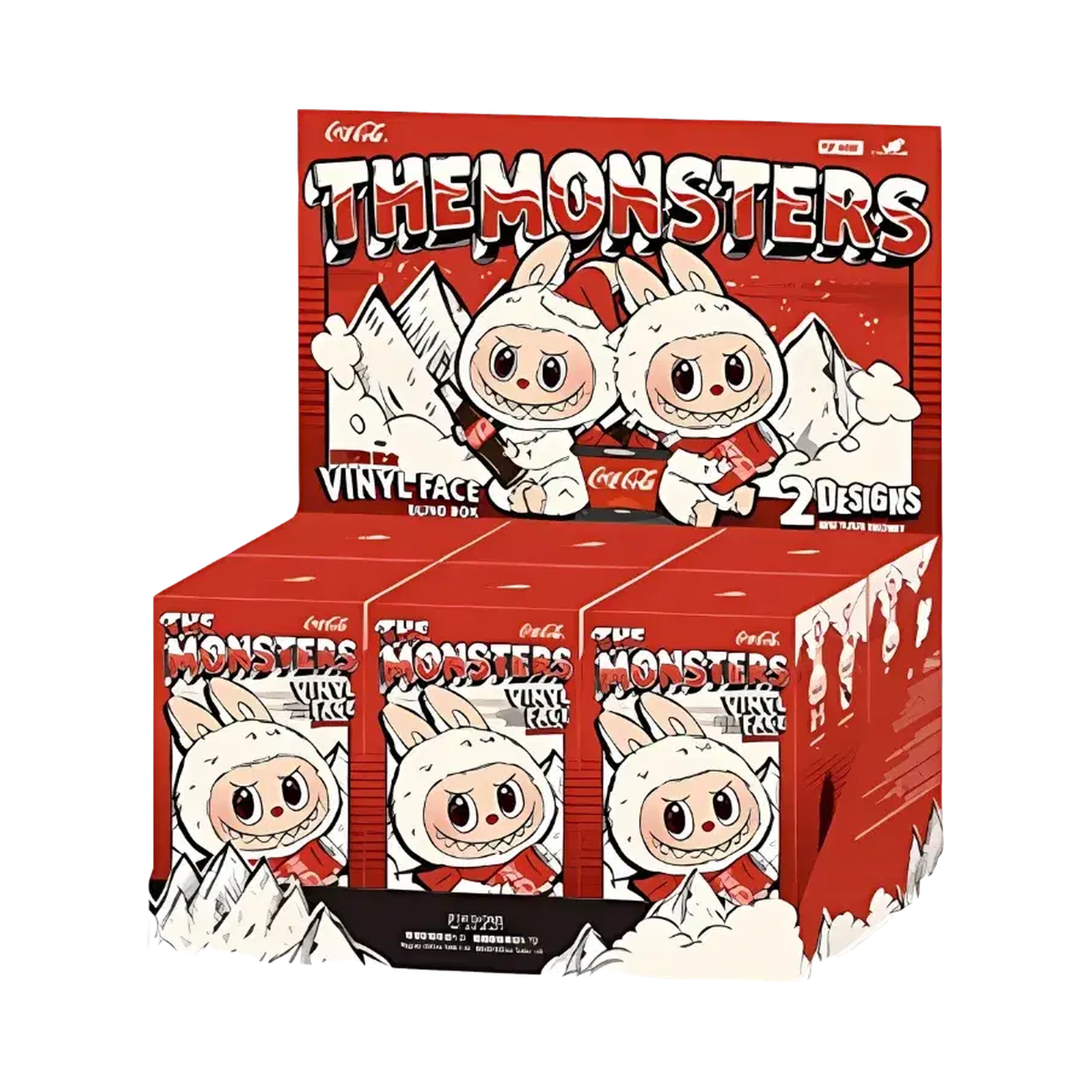 Pop Mart Labubu The Monsters Coca Cola Series Vinyl Face Sealed Case (6 Blind Box)