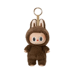 Pop Mart Labubu The Monsters Tasty Macarons Chestnut Cocoa Vinyl Plush Pendant