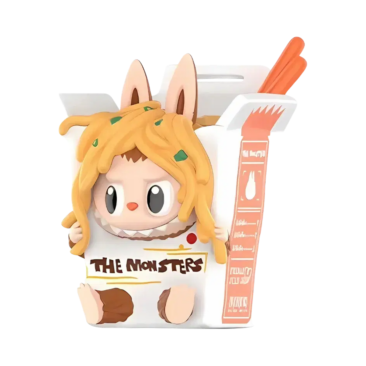 Pop Mart Labubu The Monsters Wacky Mart Series Chow Mein Figure