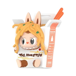 Pop Mart Labubu The Monsters Wacky Mart Series Chow Mein Figure
