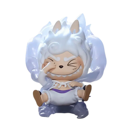 Pop Mart Labubu The Monsters x One Piece Series Monkey.D.Luffy Gear 5 (Secret Edition) Figure