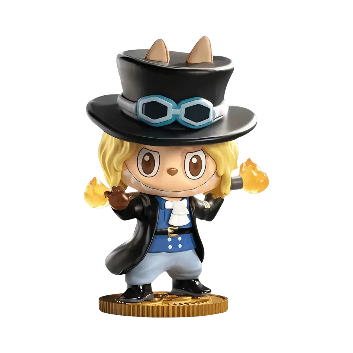 Pop Mart Labubu The Monsters x One Piece Series Sabo Figure