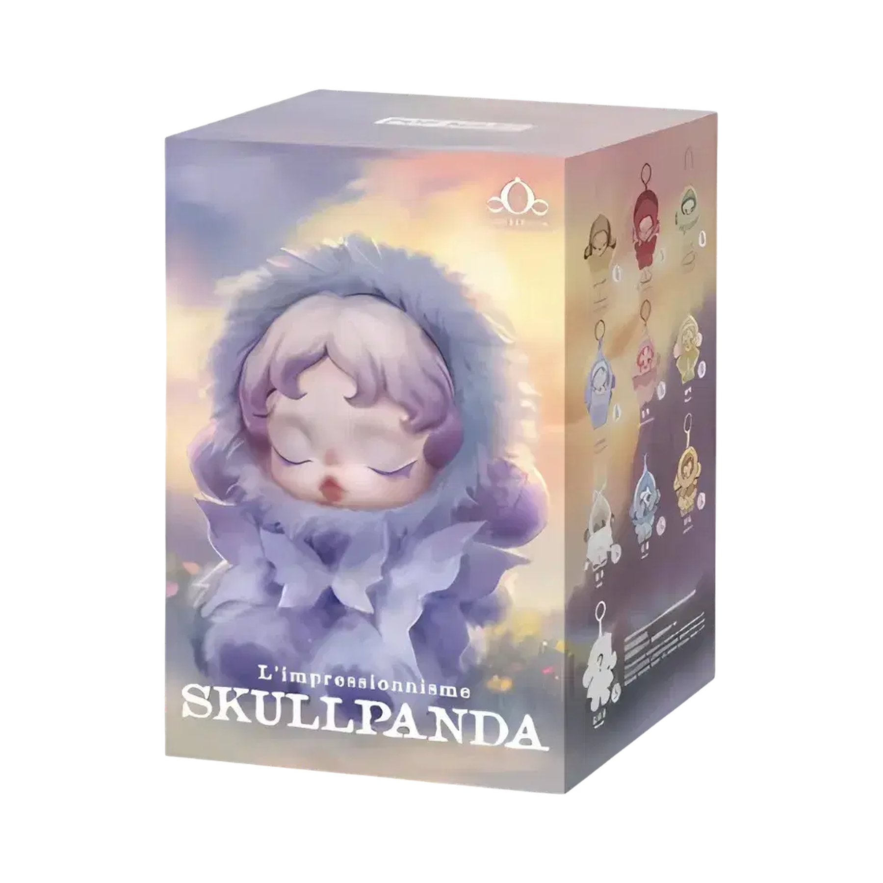 Pop Mart L'impressionnisme θSKULLPANDA Series Plush Doll Single Blind Box