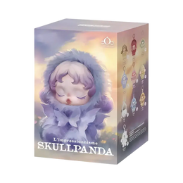 Pop Mart L'impressionnisme θSKULLPANDA Series Plush Doll Single Blind Box