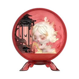 Pop Mart Skullpanda The Mirage Series The Carousel Lantern Figure